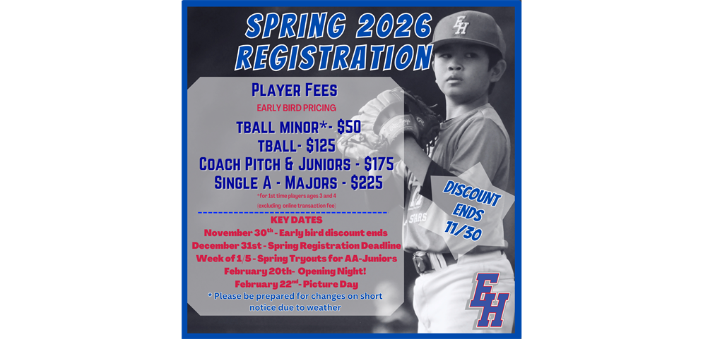 Spring Registration 2026