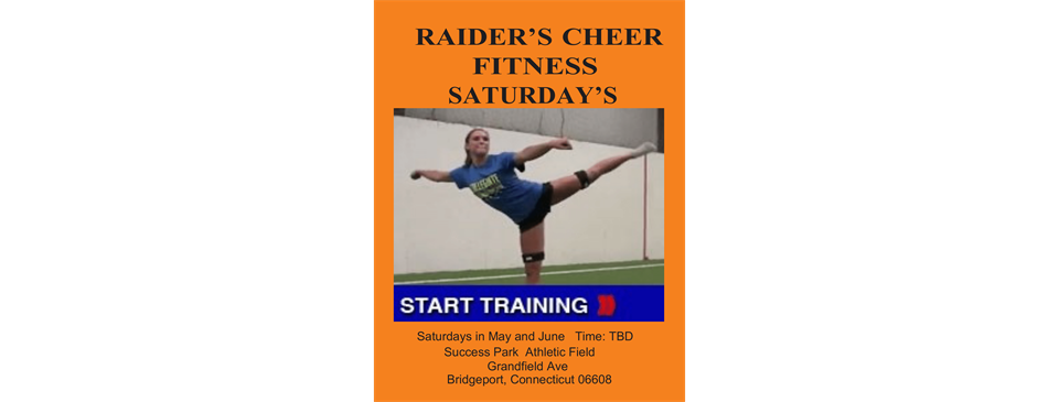 Raiders Cheer Fitness Saturdays