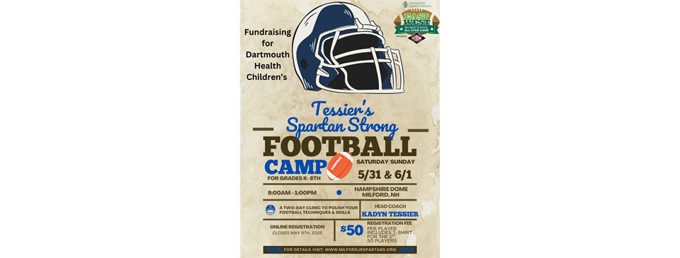 Tessier's Spartans Strong Football Camp