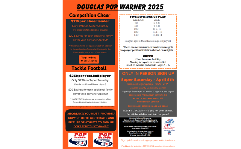 Sign Up Flyer