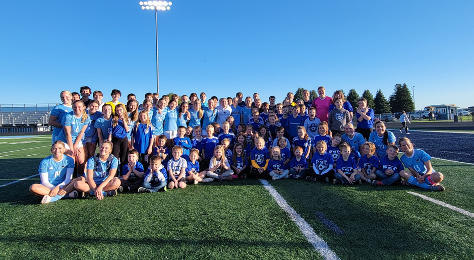 Youth Night at a Panorama High School soccer game