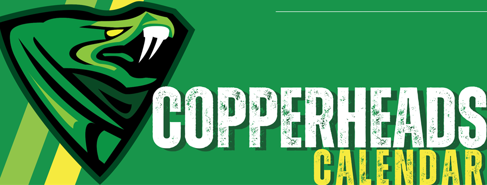 Copperheads Calendar