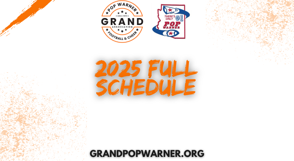 2025 FULL FALL SCHEDULE