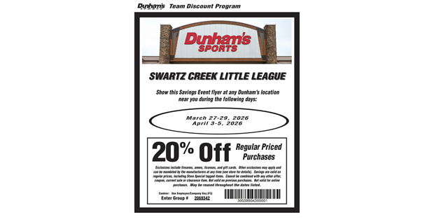 Join us for Dunhams Weeked!