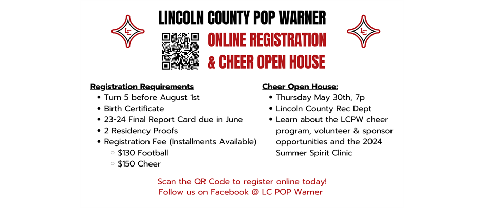 CHEER OPEN HOUSE AND REGISTRATION