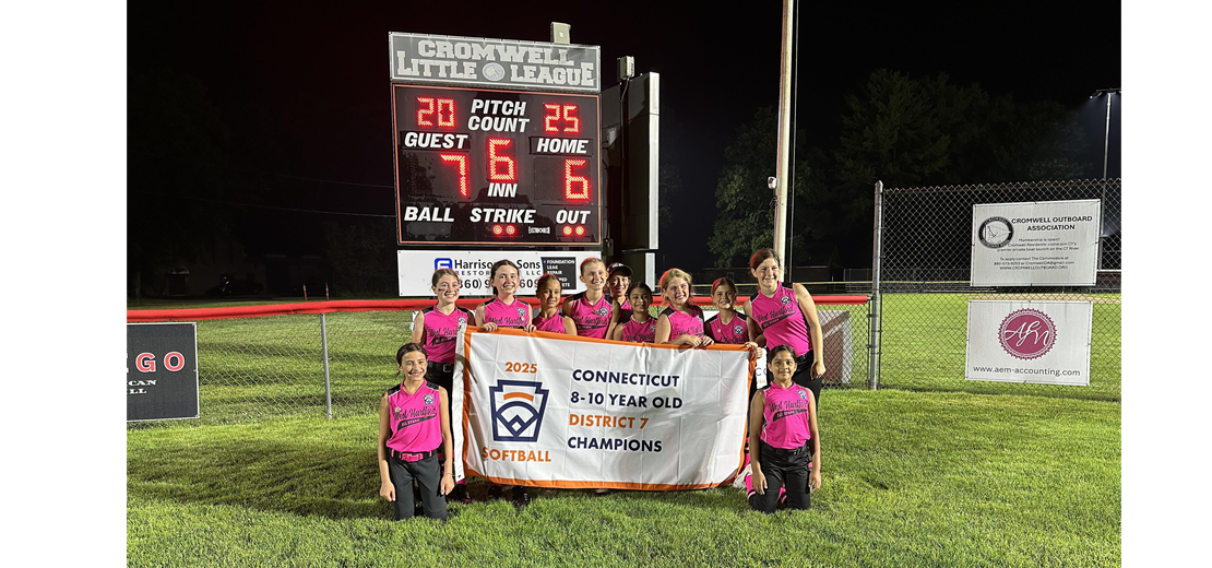 2025 D7 10u Softball Champions - West Hartford
