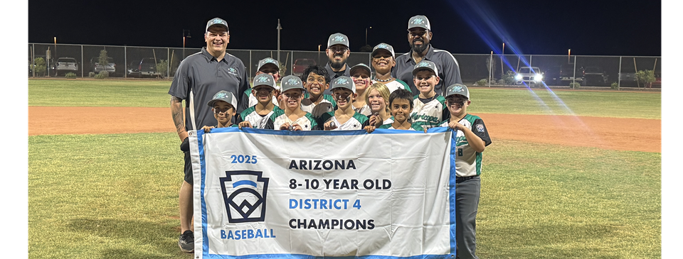 Maricopa Minor Baseball D4 Champs