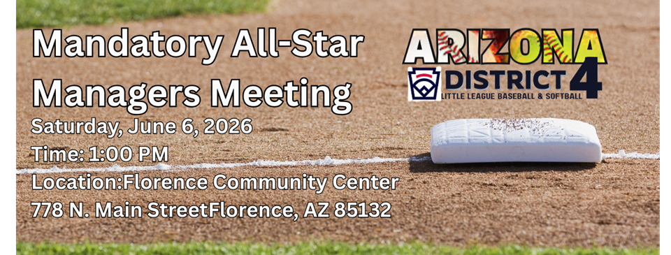 Mandatory All Star Manager Meeting 