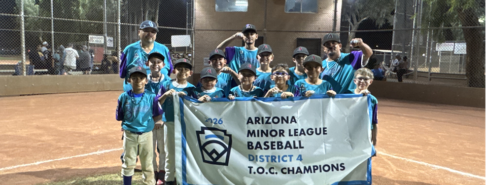 Minor Baseball TOC Champ - Casa Grande
