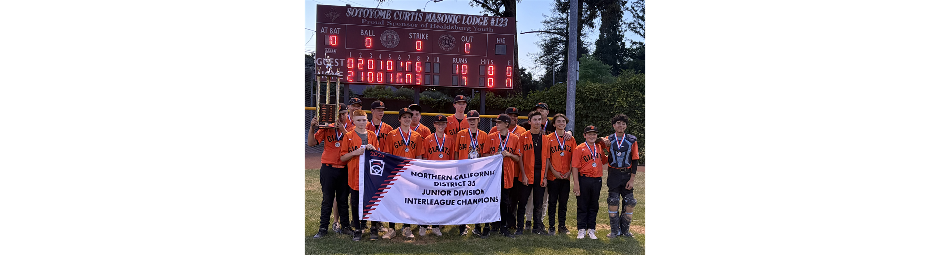 Juniors Interleague Champion MW Giants