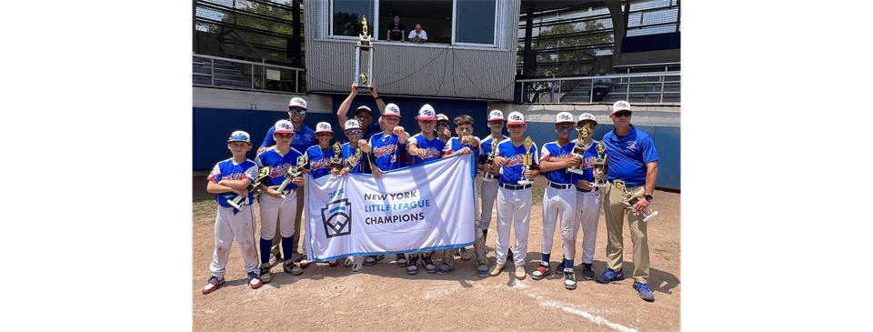 2024 NYSLL CHAMPIONS      SOUTH SHORE LITTLE LEAGUE