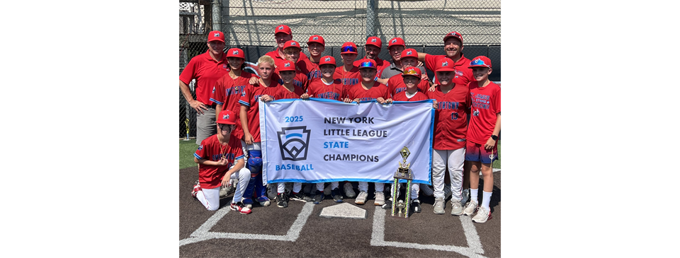 2025 NYSLL CHAMPIONS ST JAMES SMITHTOWN LITTLE LEAGUE