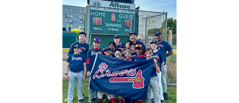 2024 A.L.L Major Division Champion BRAVES