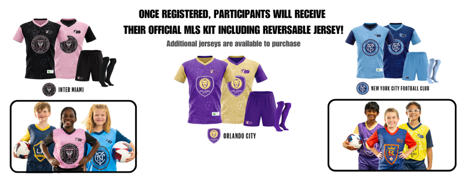 OFFICIAL MLS TEAM KITS