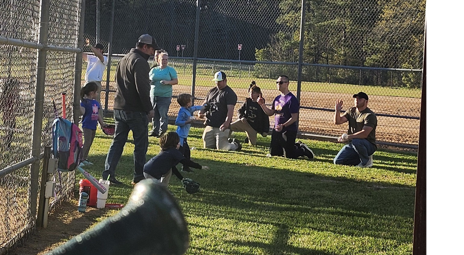 T-Ball Practice