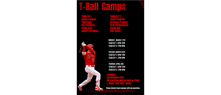 T-Ball Camp
