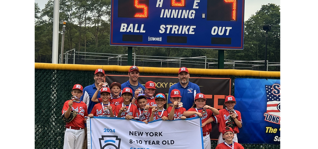 NORTH SHORE LITTLE LEAGUE DISTRICT 36 BASEBALL 8/9/10 2024 CHAMPIONS!