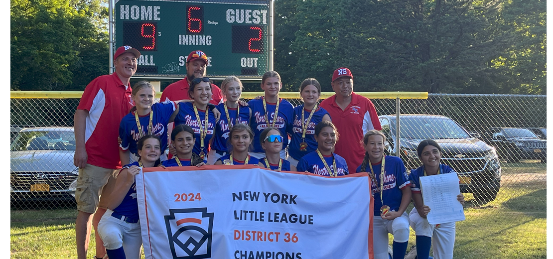 NORTH SHORE LITTLE LEAGUE DISTRICT 36 SOFTBALL 10/11/12 2024 CHAMPIONS!