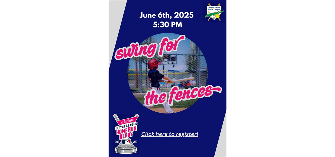 Little League Baseball Home Run Derby June 6