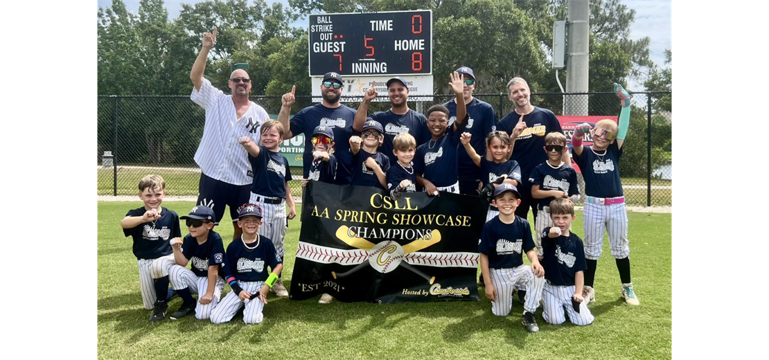 2025 Spring AA Tournament Champions