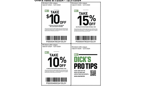 Dick Sporting Good Coupon