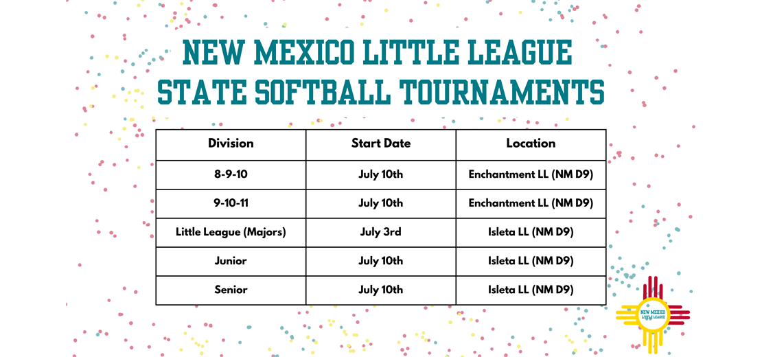 New Mexico Little League State Softball