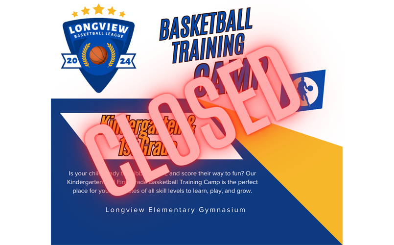 Kindergarten and First Grade Training Camp 