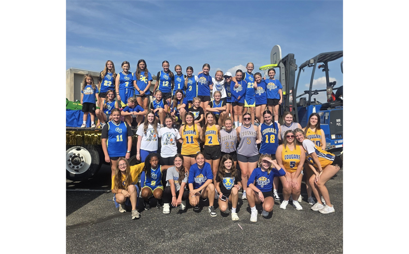 Girls Homecoming Parade Float 2025