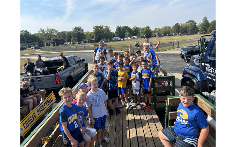 Boys Homecoming Float 