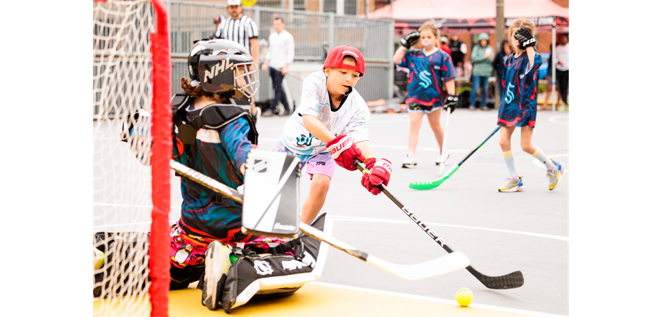 Spring break NHL Street Hockey