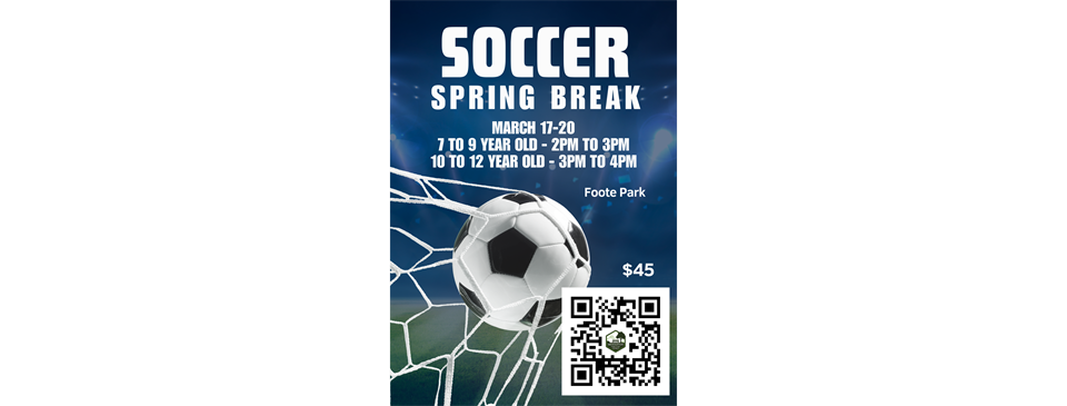 Spring Break Soccer Camp