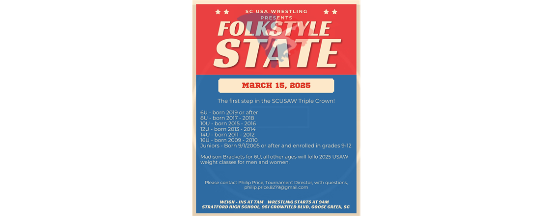 2025 SCUSA FOLKSTYLE STATE