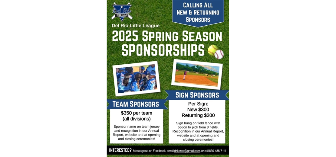 SPONSOR FLYER