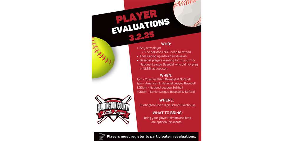 Evaluations - March 2
