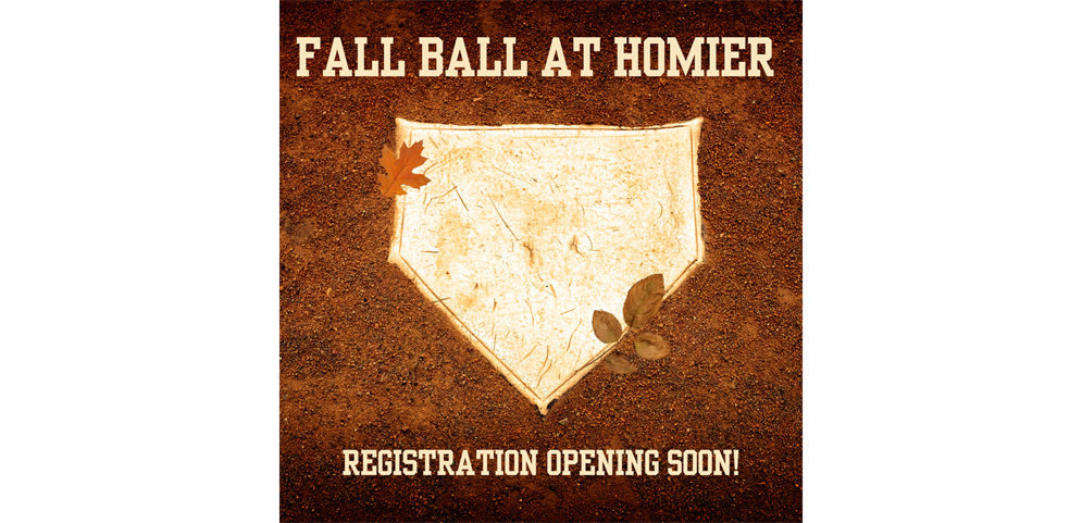 Fall Ball Coming to Homier