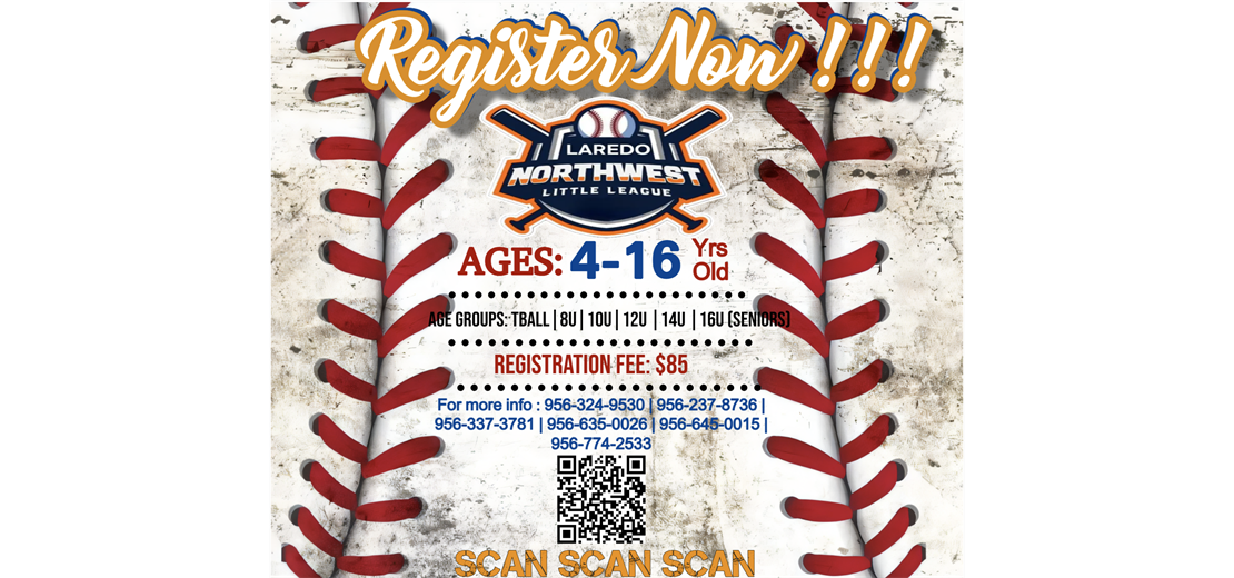 REGISTRATION NOW OPEN 