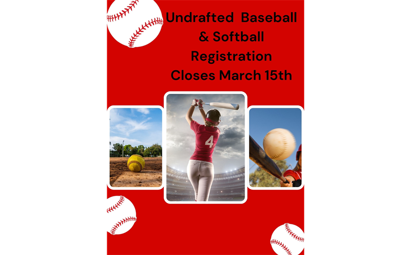 Undrafted Registration Closing 3/15