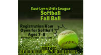 Fall Softball Ages 7-8 Registration Now Open!