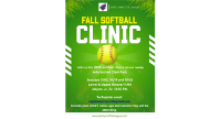 Fall Softball Clinic Starts Sunday 10/12/25