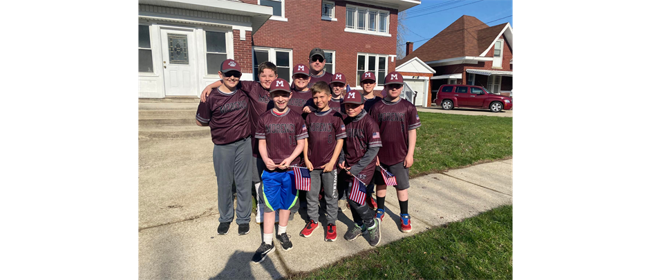 Major Boys Team - Opening Day Parade