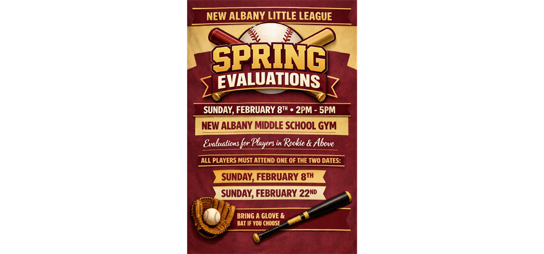 2026 Spring Evaluations - Feb 8th and 22nd