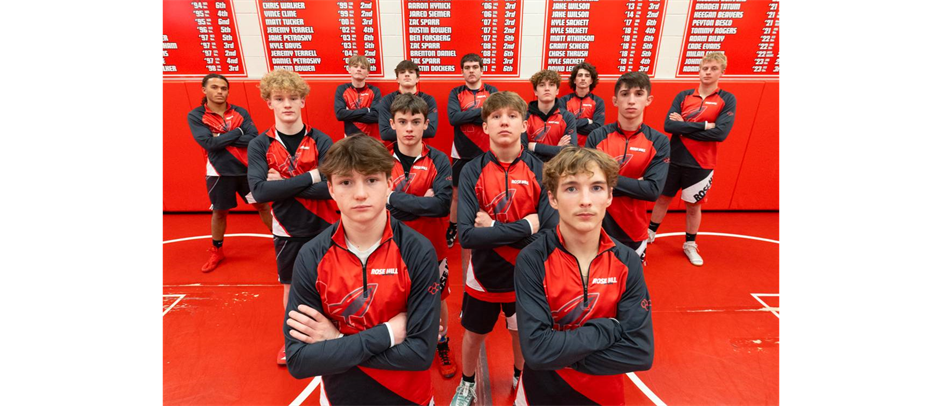 ‘A 10-year plan’: Rose Hill’s improbable rise to No. 1 Kansas high school wrestling team