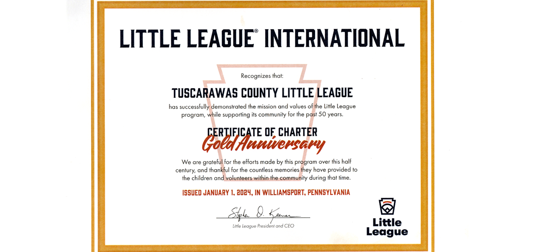 50 Year Gold Certificate