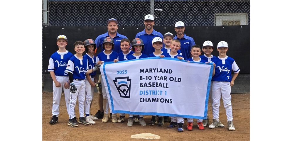 2025 8 - 10 year old District 1 Champions