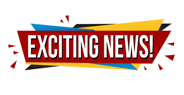 Exciting News!