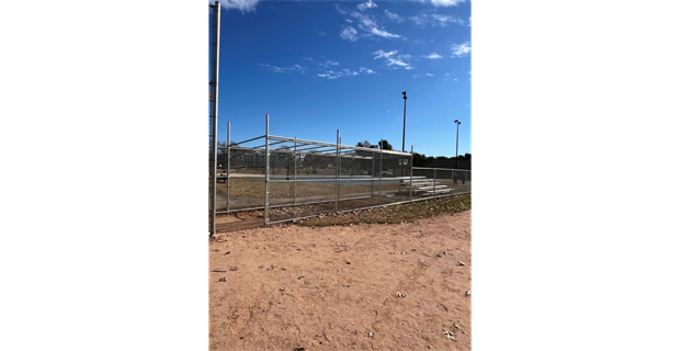 Foote Memorial Park - new dugout