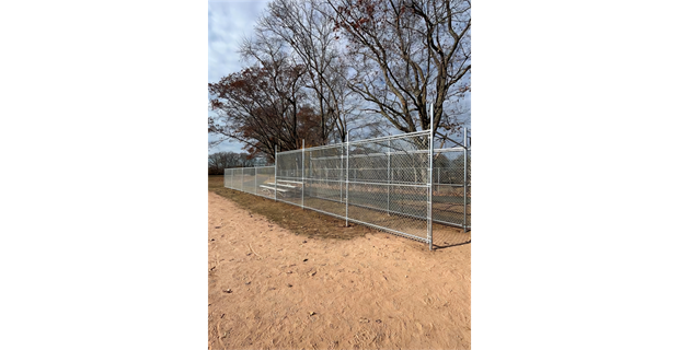 Foote Memorial Park - new dugout