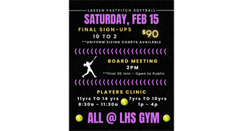 Players Clinic, Board Meeting & Final Sign-Ups