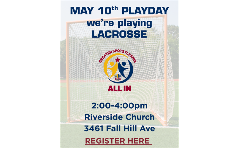 ALL IN PLAYDAY FOR MAY