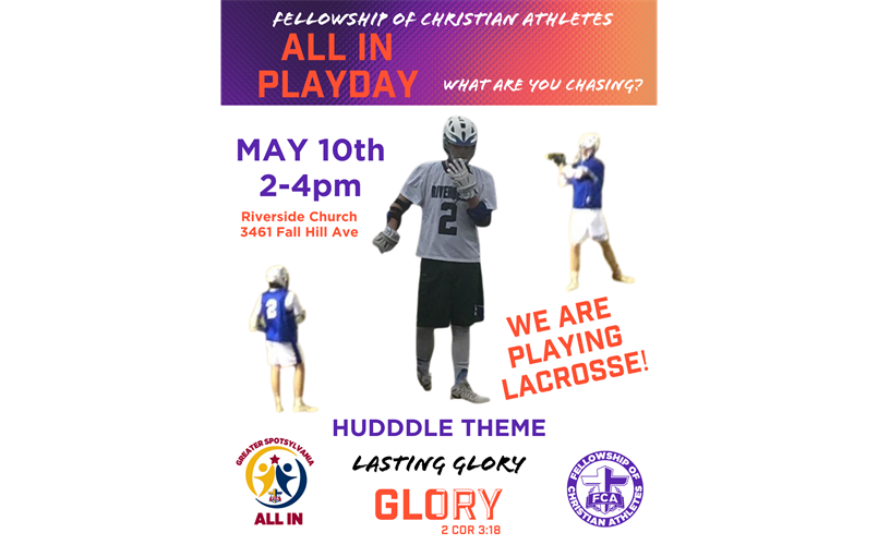 ALL IN PLAYDAY FOR MAY